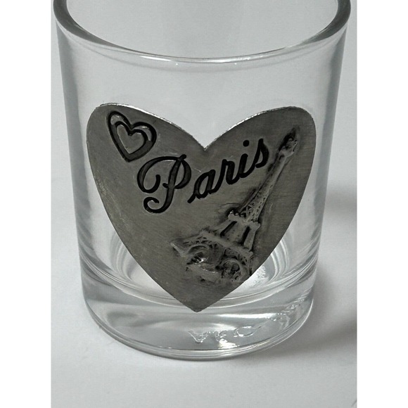 Unbranded Other - Paris Metal Decor Shot‎ Glass